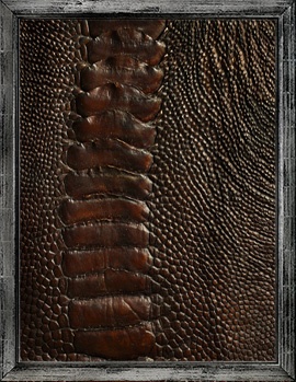 Leather ostrich leg Ostrich leg