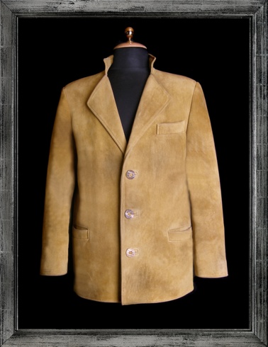 Janker with lapels deerskin