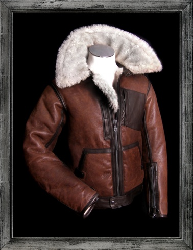 Fighter jacket lambfur vintage